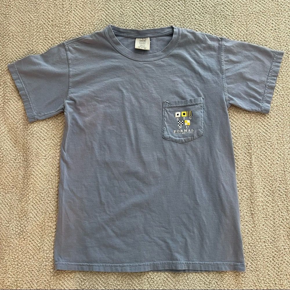 Sigma Nu Comfort Colors Fraternity Tee